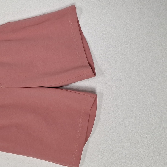 Zara Women's Pink Coquette Bohemian High Rise Pleated Trouser Shorts Size S - Picture 4 of 10